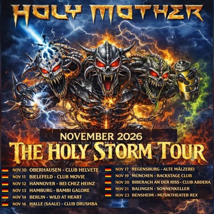 New York City’s HOLY MOTHER Announce November 2026 Headline Tour For Germany - BraveWords